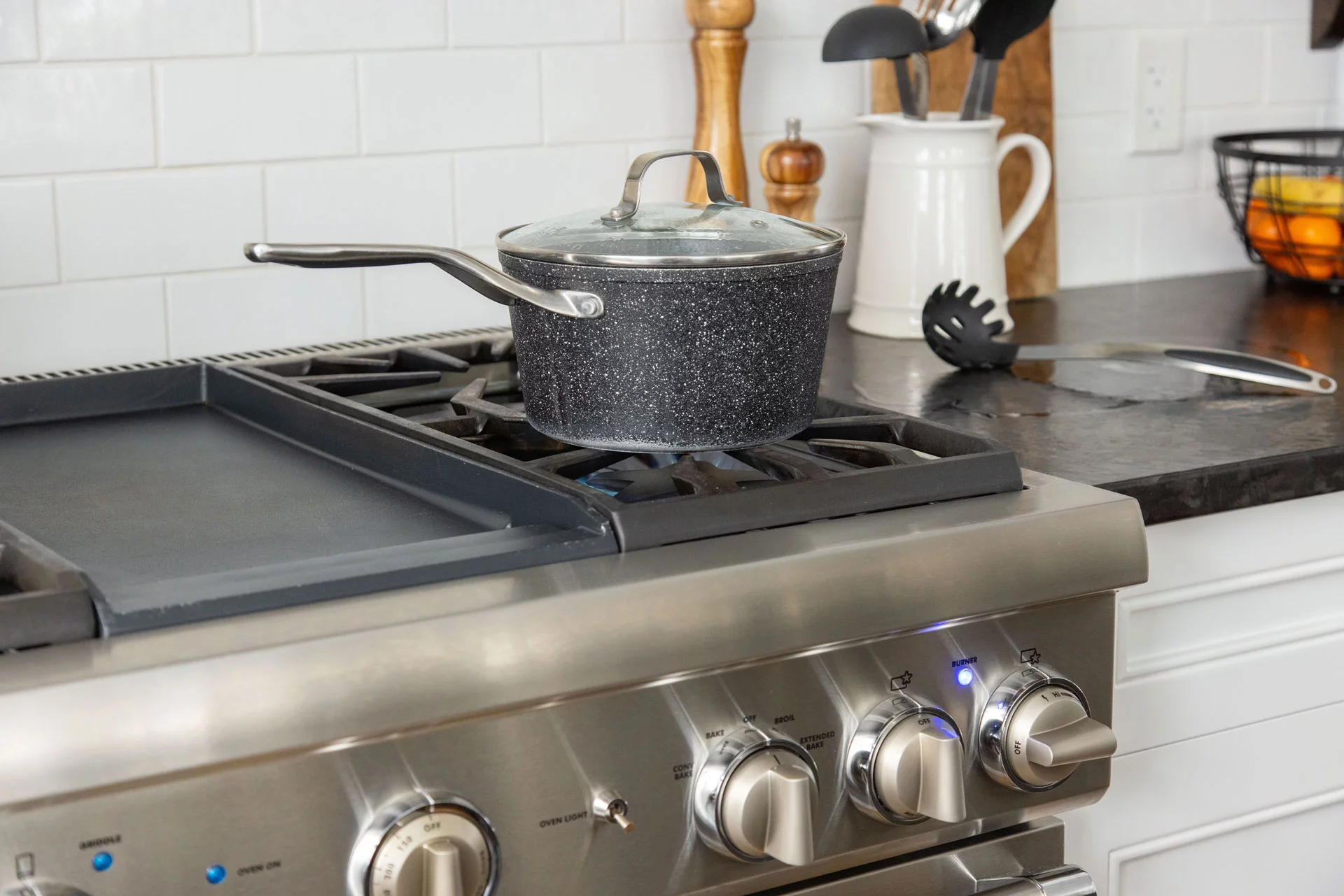 cuisinière au propane