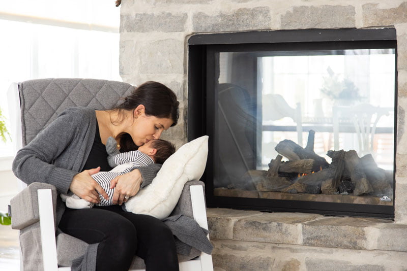 propane fireplace