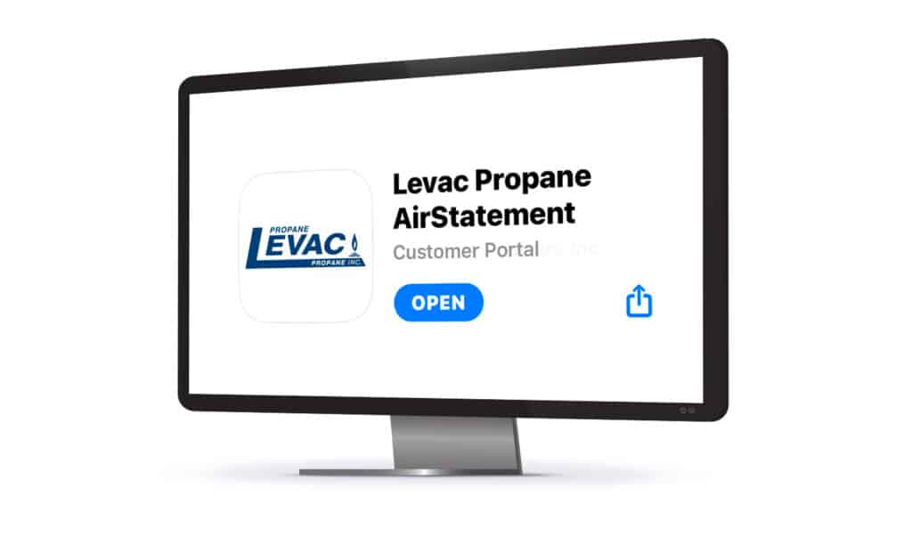 Application Propane Levac