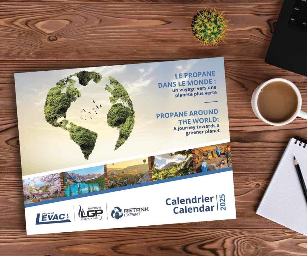 Propane Levac - Calendrier 2025